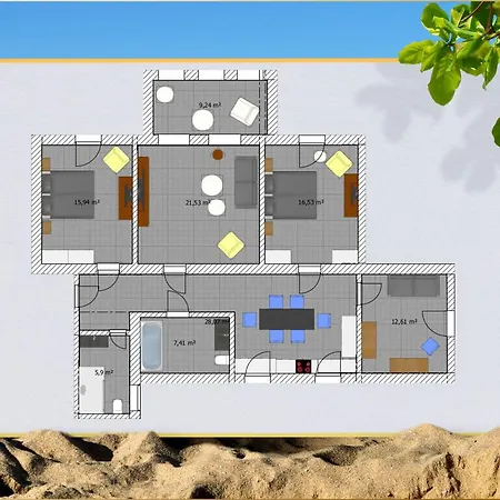 Haus Skanska Landskrona Heringsdorf (Usedom)